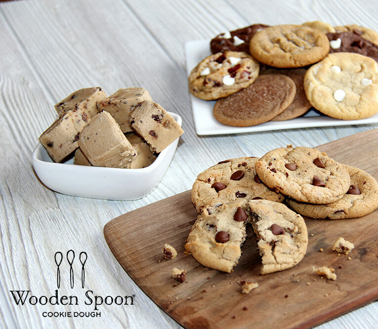 Wooden Cookie Dough Scoop